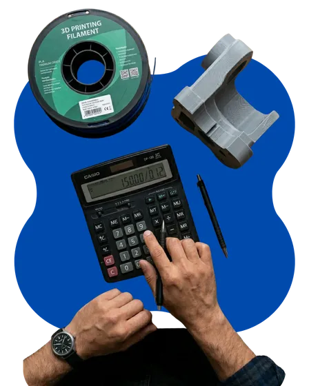 Calculadora de custos e lucro por peça